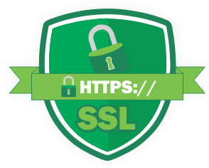 Selo de site protegido com SSL
